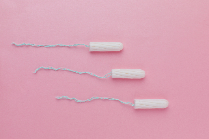 Tampon menstruasi sekali pakai