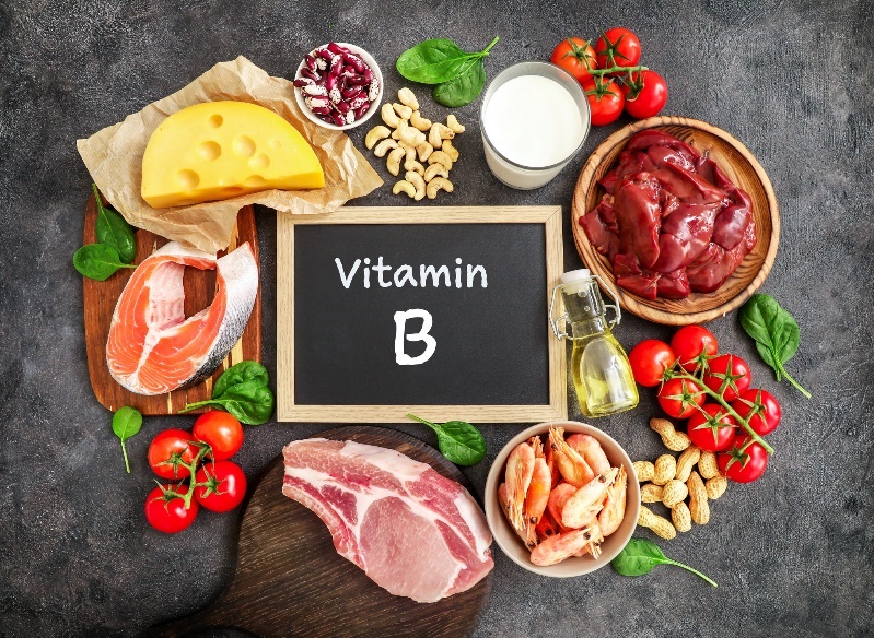 Sumber makanan dari vitamin B-kompleks