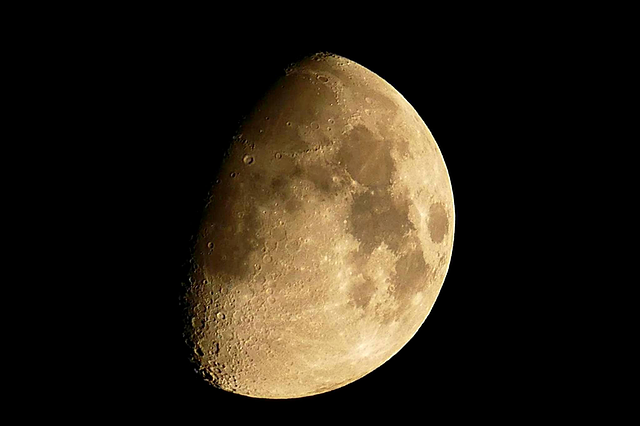 malam, bulan, langit malam