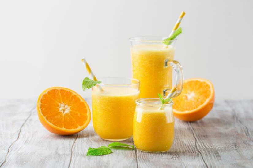 Smoothie jeruk: 3 resep sehat sebagai sumber vitamin C alami?