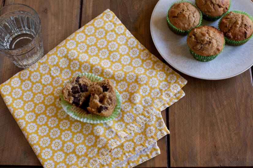 Resep muffin pisang sehat tanpa tepung dan laktosa. Cobalah bersama kami